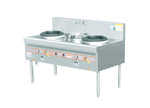 快炒塘磚雙炒單溫灶